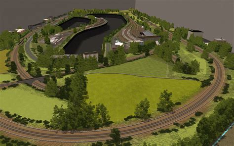 The export process will be covered separately. . Trainz model railroad